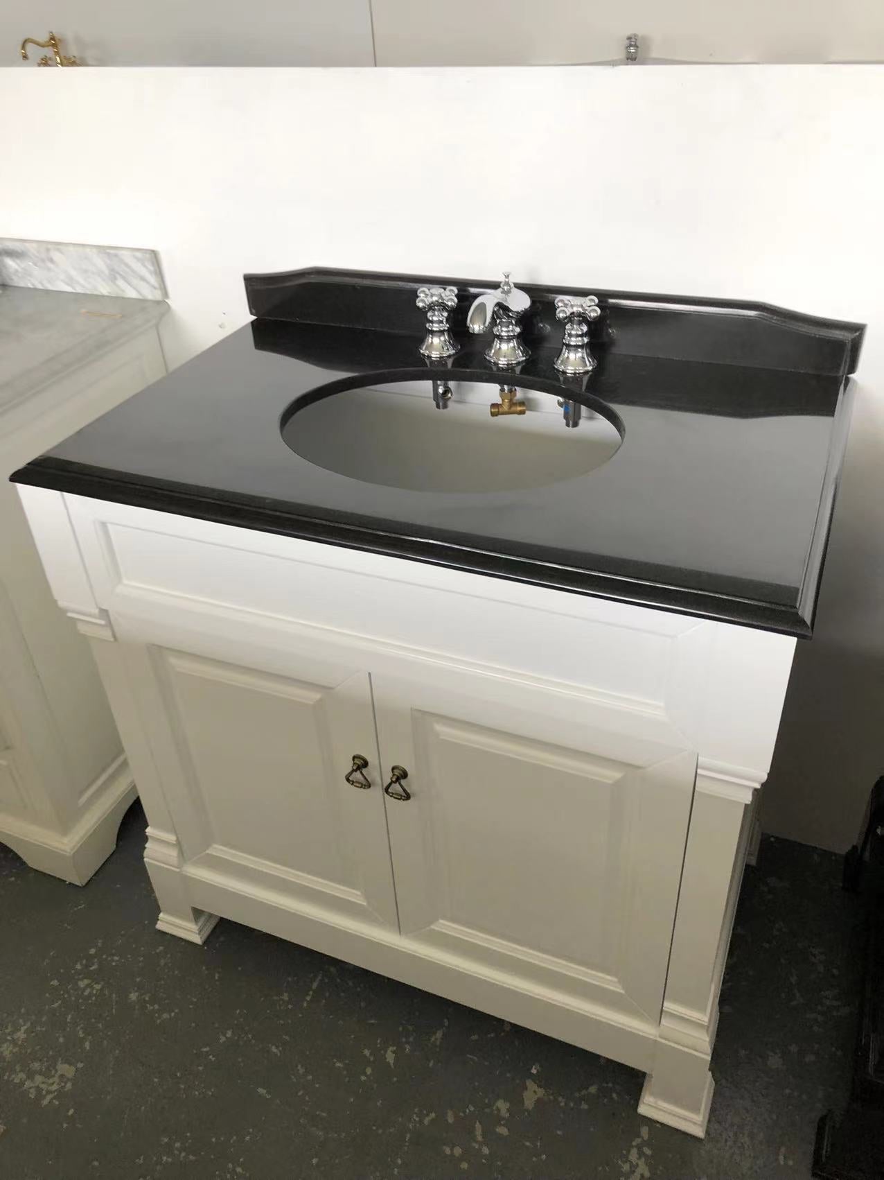 French Provincial Bathroom Vanity Vincent Solid Wood