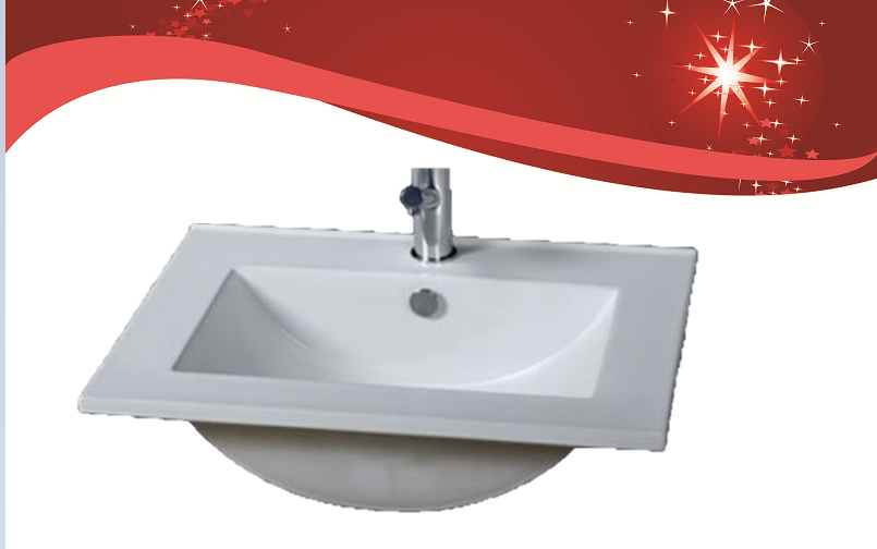 Slimline Ceramic Basin Top