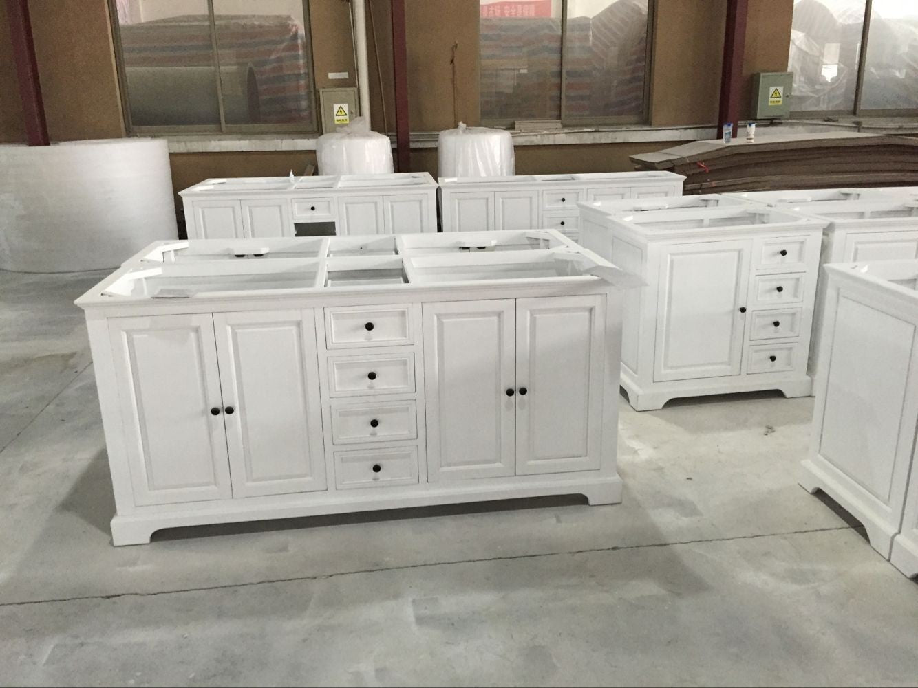 French Provincial Hampton Style Bathroom Vanity Gaston