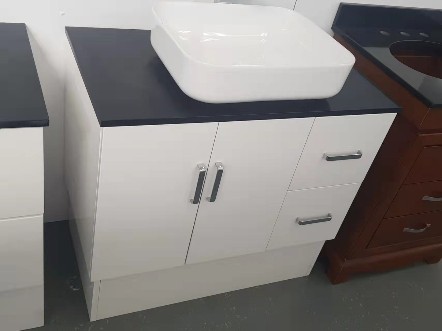 White High Gloss Bathroom Vanity Nowa Nowa