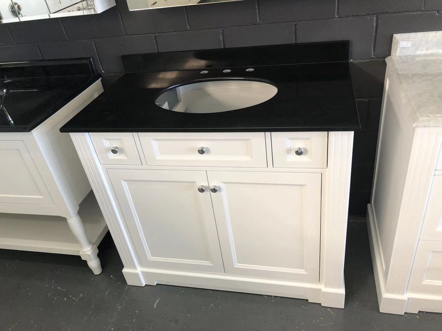 hampton bathroom vanity hampton 1000， 1200， 1500 & 1800