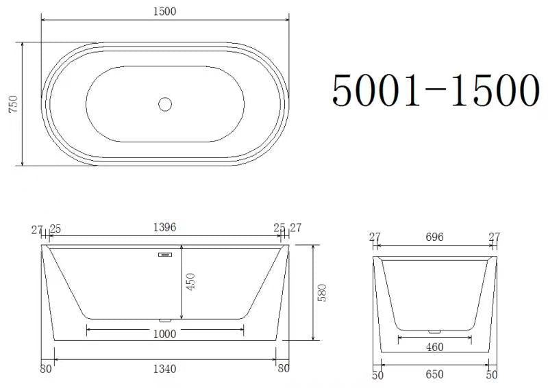 Free Standing Bathtub A Grade