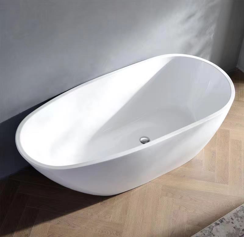 Bath tub Free Standing Black & White