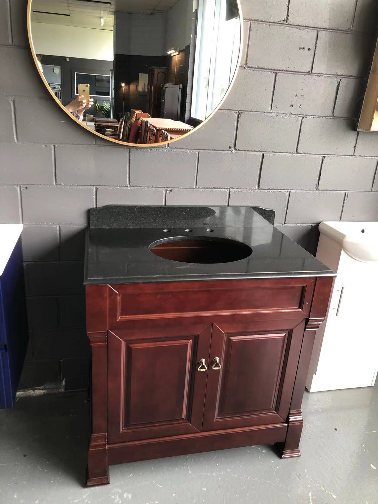 Gold & Black Aluminum Frame Mirrors