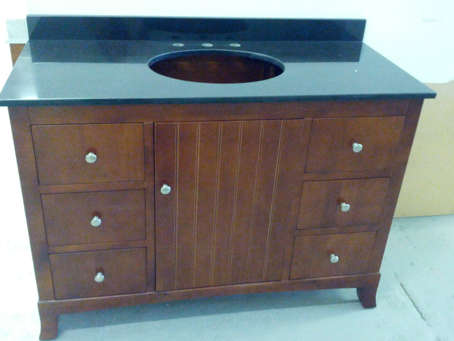 French Provincial Bathroom Vanity Matte White 2pac Aldrec