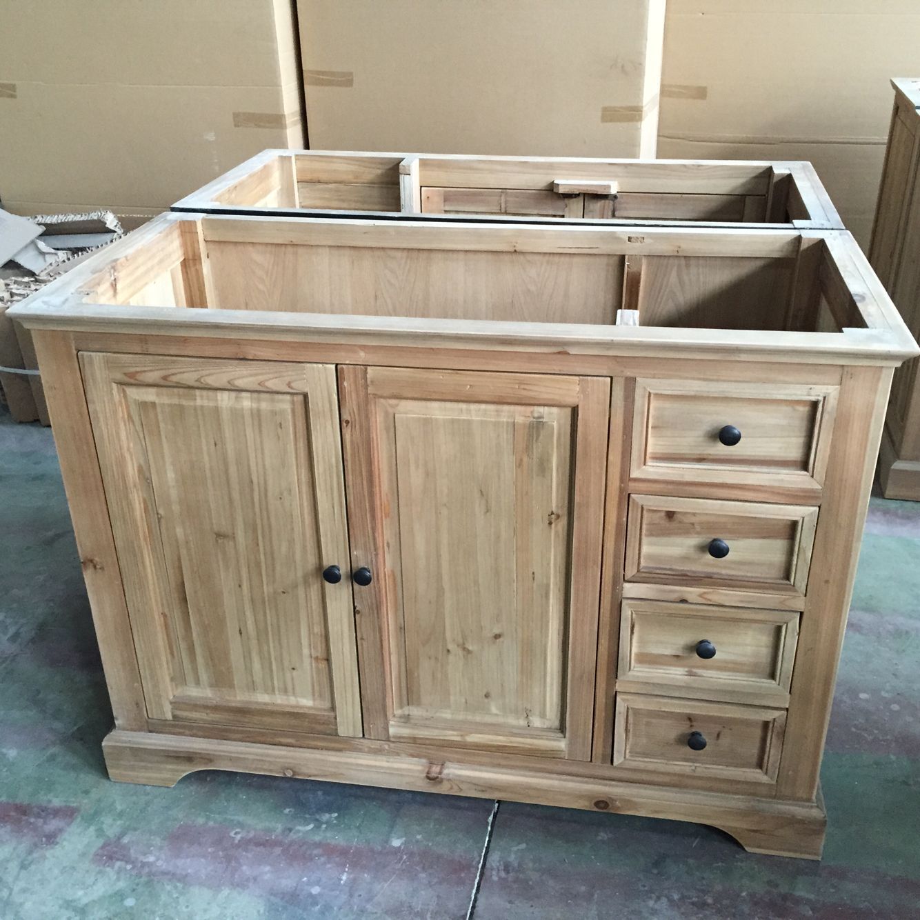 French Provincial Hampton Style Bathroom Vanity Gaston