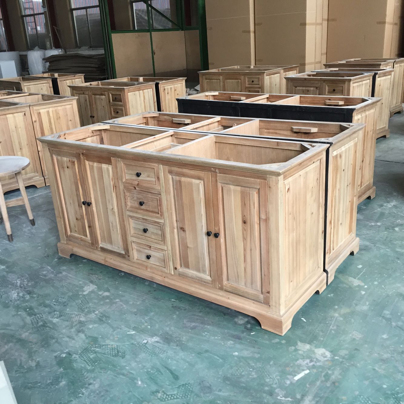 French Provincial Hampton Style Bathroom Vanity Gaston