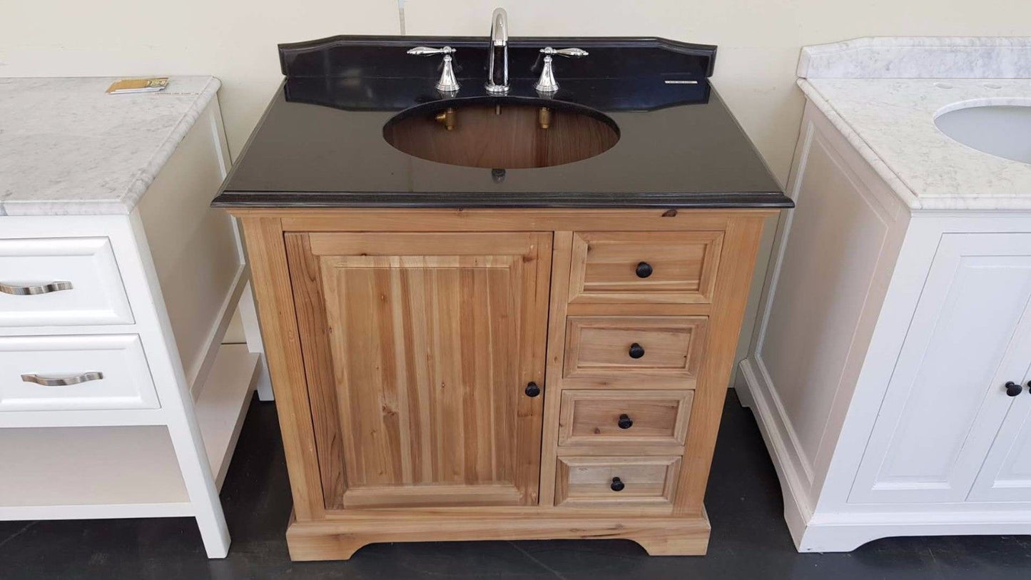 French Provincial Hampton Style Bathroom Vanity Gaston