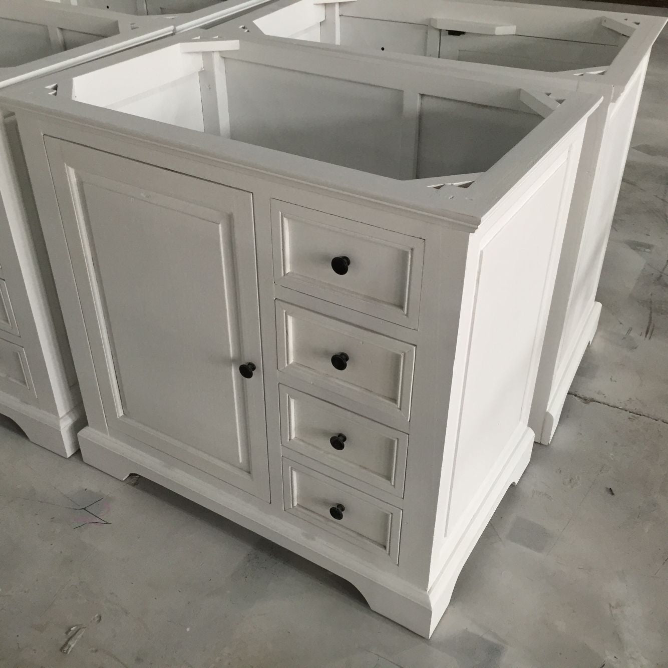 French Provincial Hampton Style Bathroom Vanity Gaston