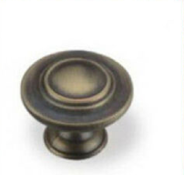 Kitchen Furniture Knob 5212 Knob Matt Black and MAB