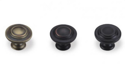 Kitchen Furniture Knob 5212 Knob Matt Black and MAB