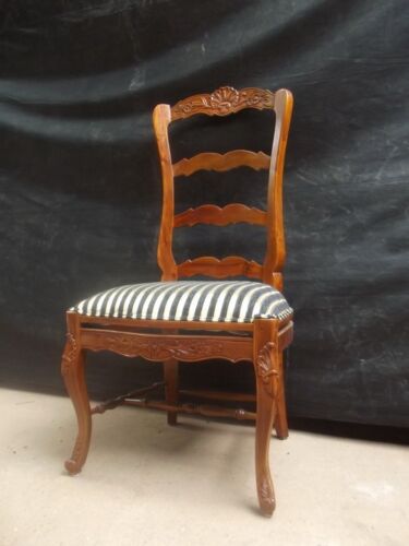 Solid Mahogany French Provincial Furniture Louis Dining Chair