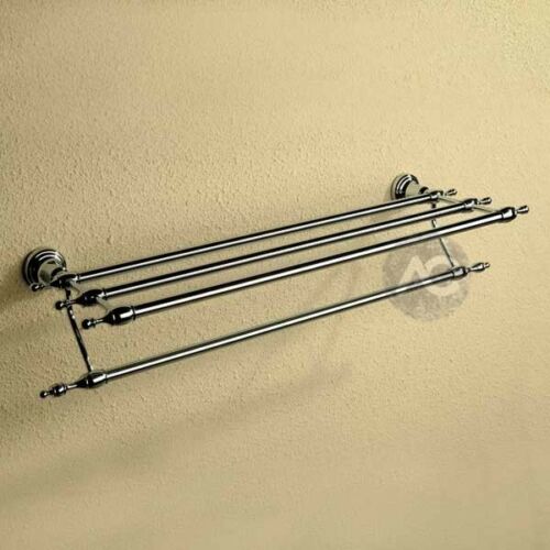 Traditional Bathroom Accessories Athens Double Towel Shelf